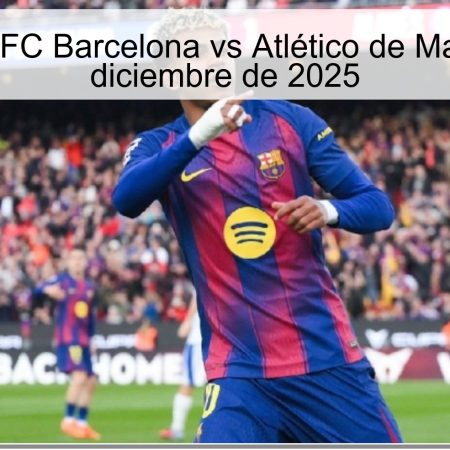 Pronóstico FC Barcelona vs Atlético de Madrid – 2 de diciembre de 2025