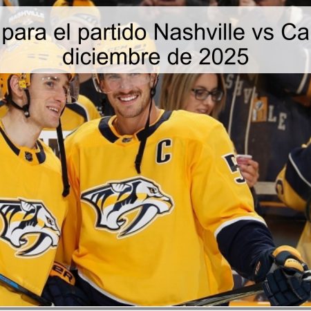 Pronóstico para el partido Nashville vs Calgary – 3 de diciembre de 2025