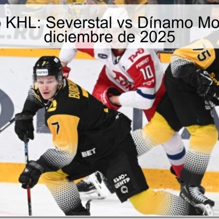 Pronóstico KHL: Severstal vs Dínamo Moscú – 3 de diciembre de 2025