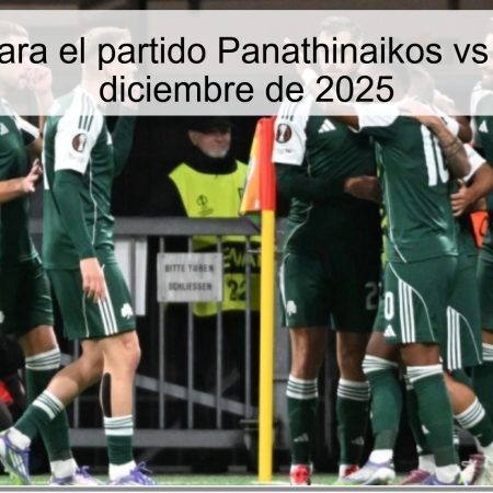 Pronóstico para el partido Panathinaikos vs Kifisia – 3 de diciembre de 2025