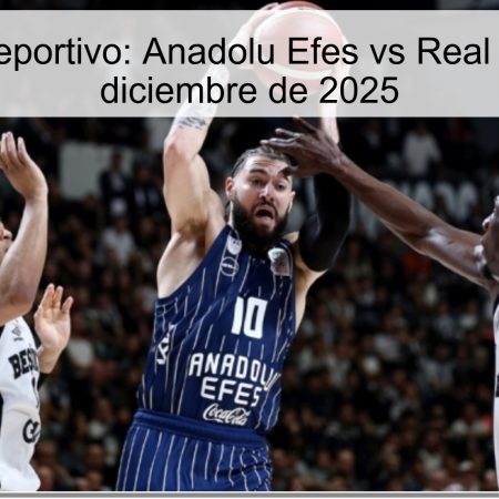 Pronóstico Deportivo: Anadolu Efes vs Real Madrid – 4 de diciembre de 2025