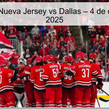 Pronóstico: Nueva Jersey vs Dallas – 4 de diciembre de 2025