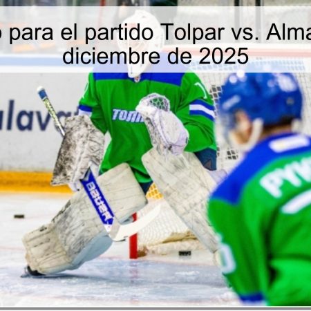 Pronóstico para el partido Tolpar vs. Almaz del 4 de diciembre de 2025