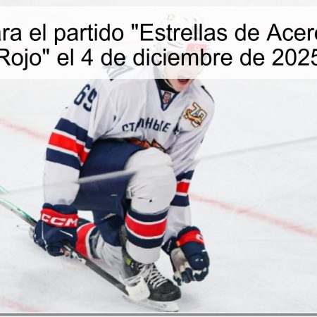 Pronóstico para el partido “Estrellas de Acero” vs “Ejército Rojo” el 4 de diciembre de 2025