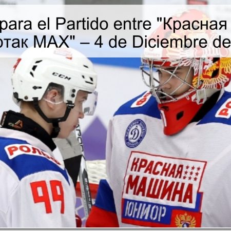 Pronóstico para el Partido entre “Красная Машина” y “Спартак МАХ” – 4 de Diciembre de 2025