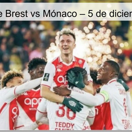 Pronóstico de Brest vs Mónaco – 5 de diciembre de 2025