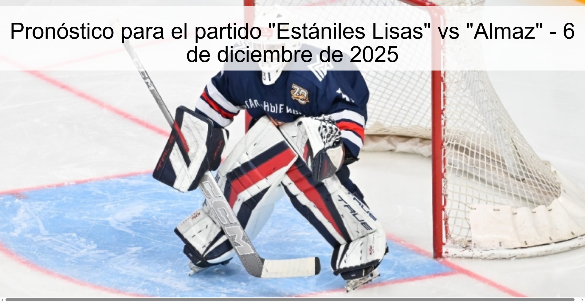 Pronóstico para el partido 