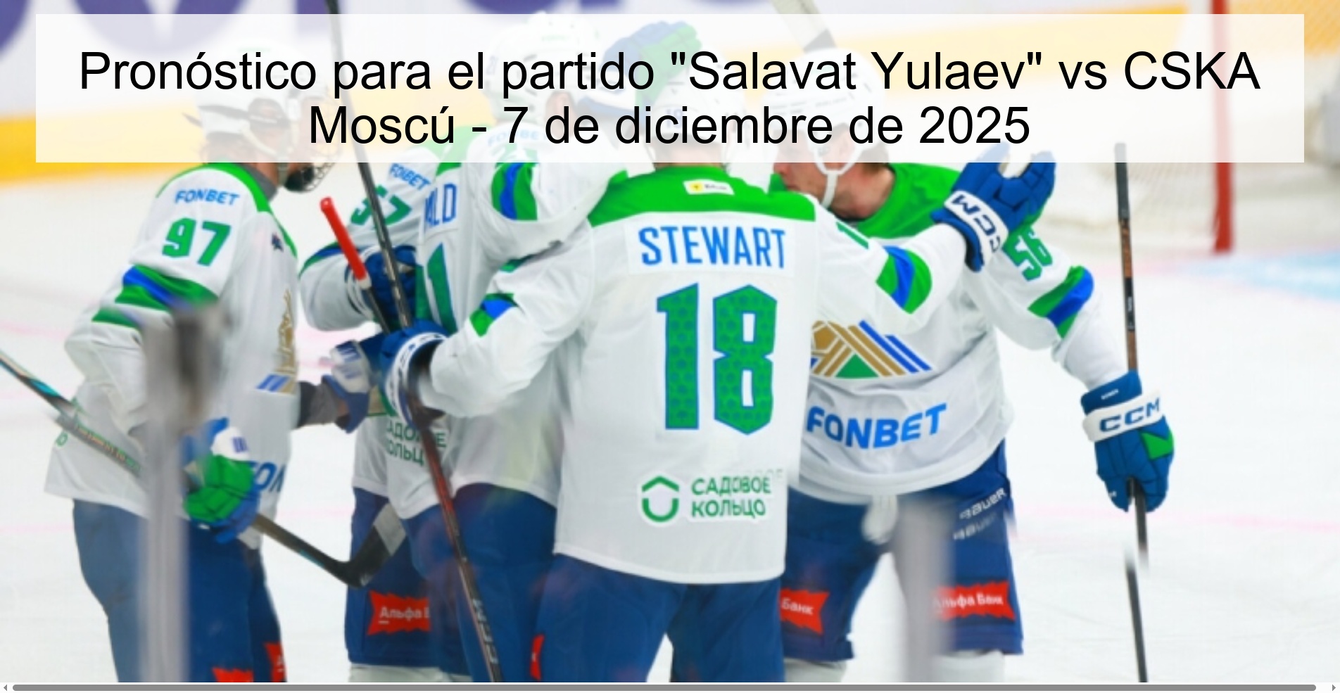 Pronóstico para el partido 