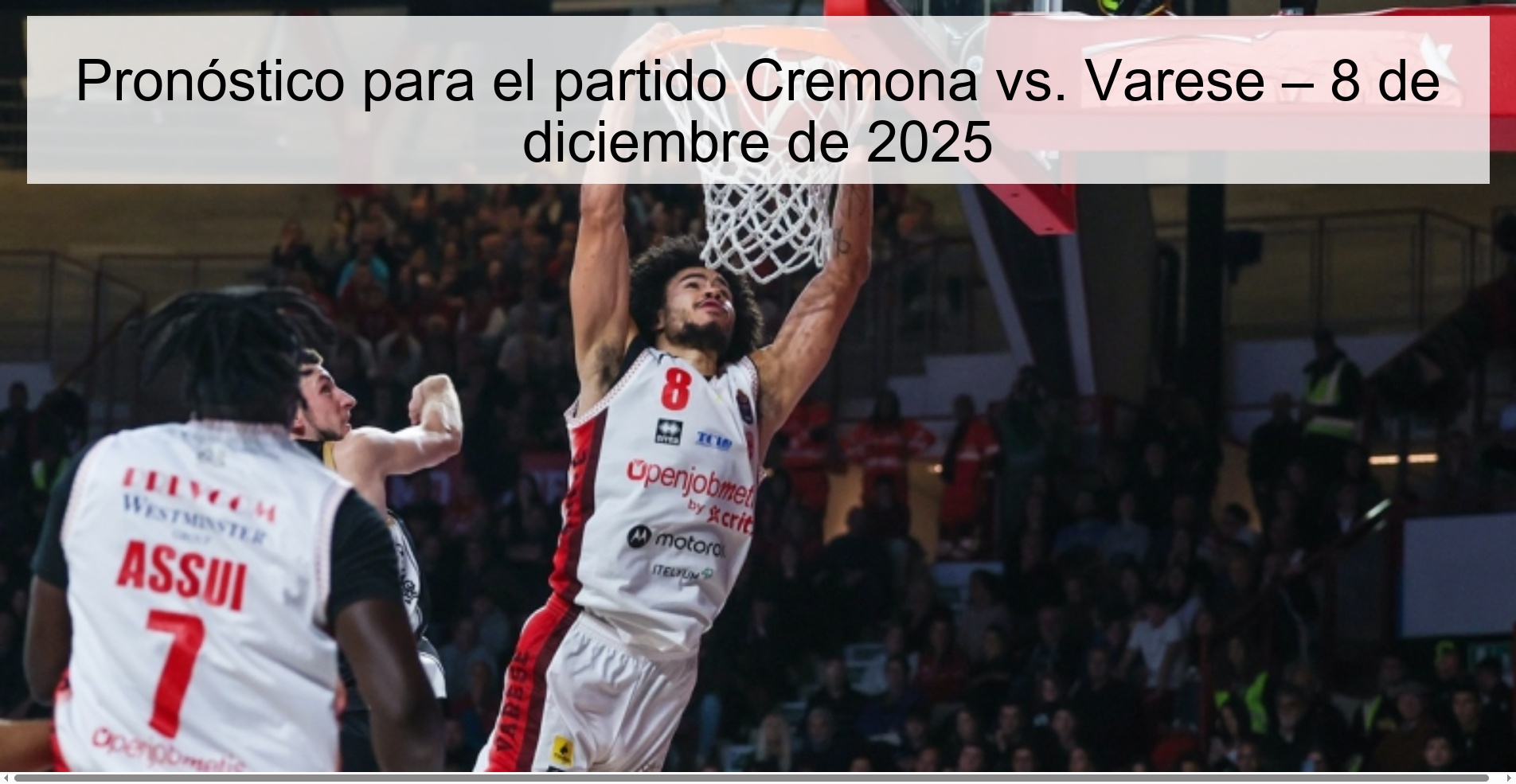 Pronóstico para el partido Cremona vs. Varese – 8 de diciembre de 2025