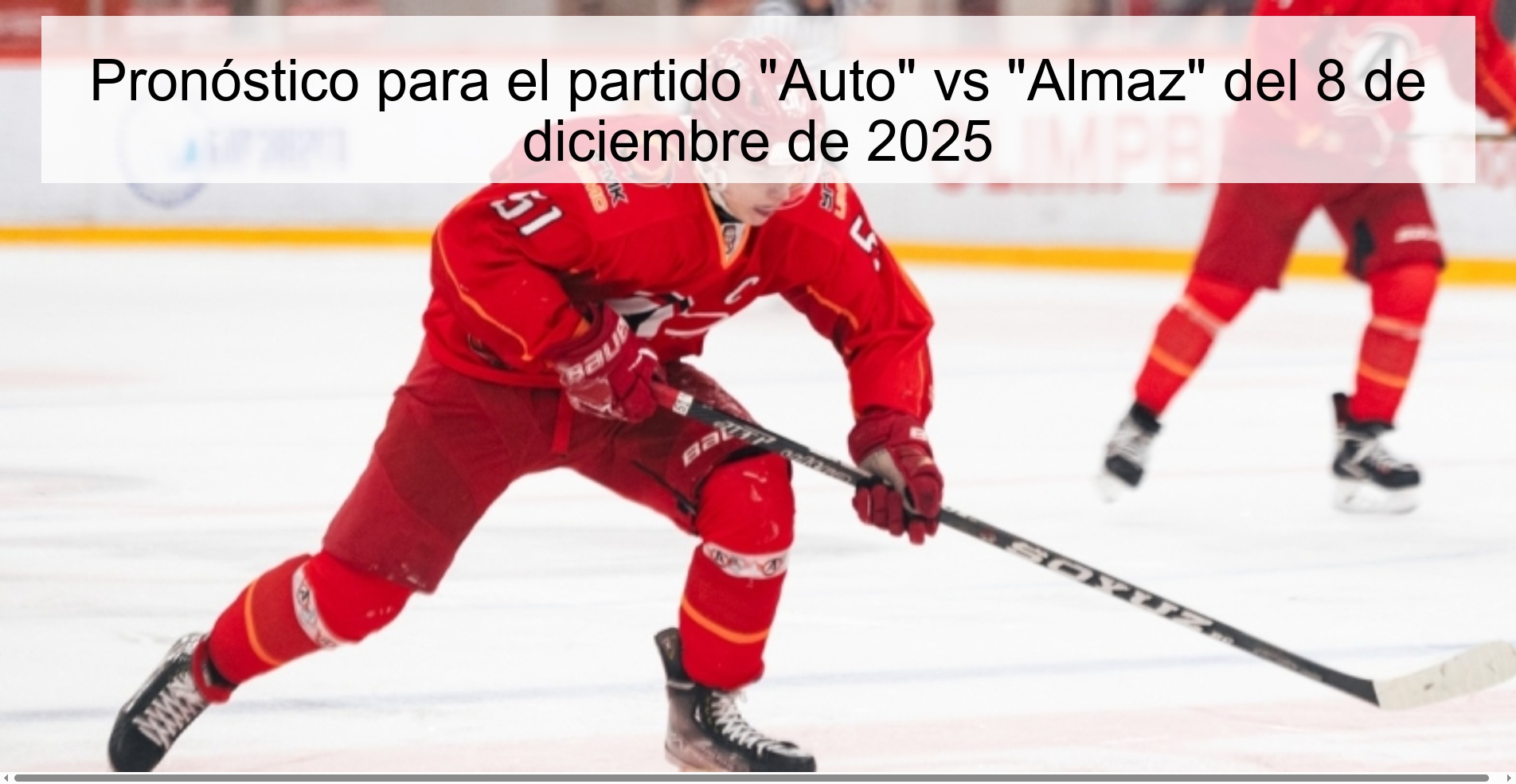 Pronóstico para el partido 