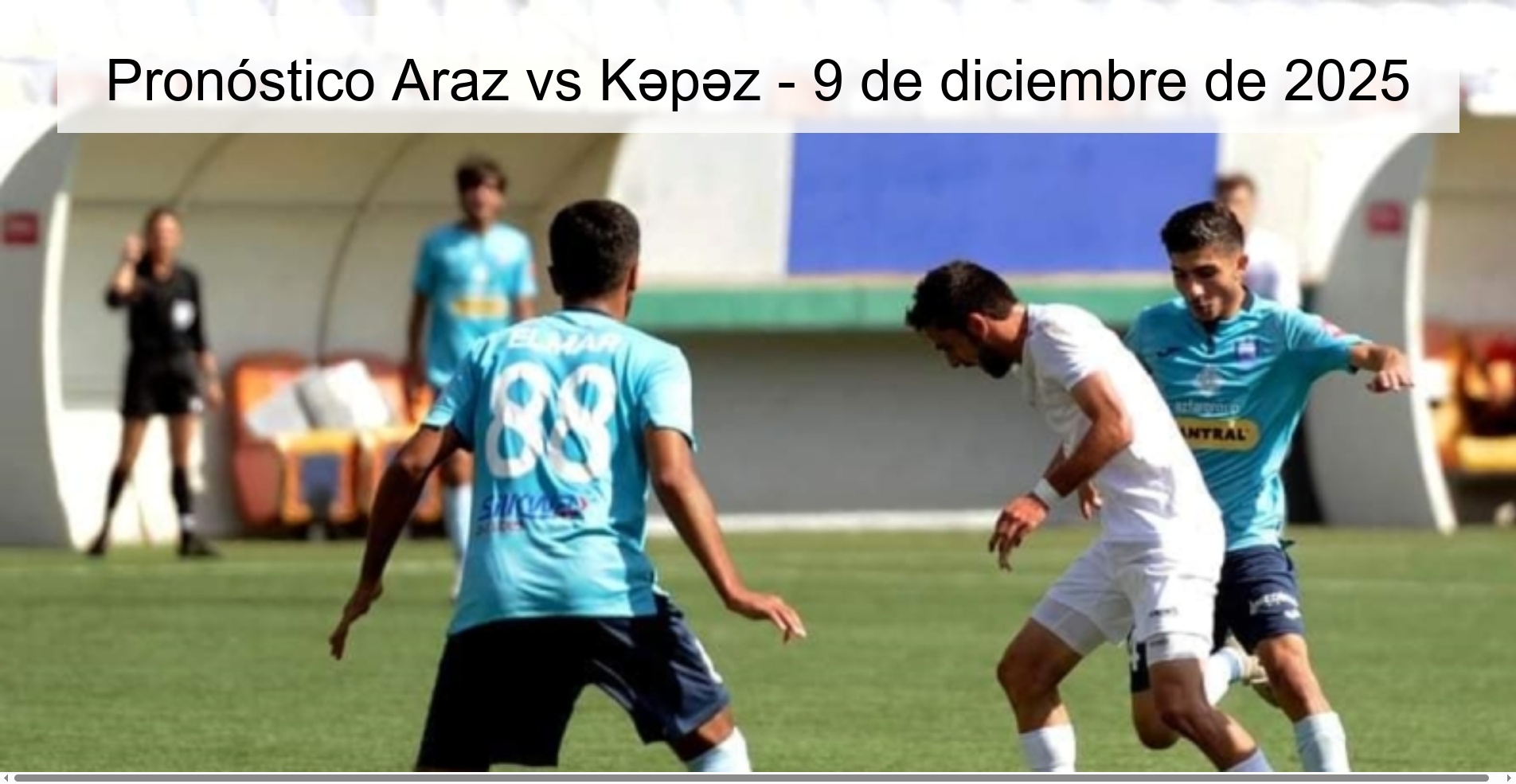 Pronóstico Araz vs Kəpəz - 9 de diciembre de 2025