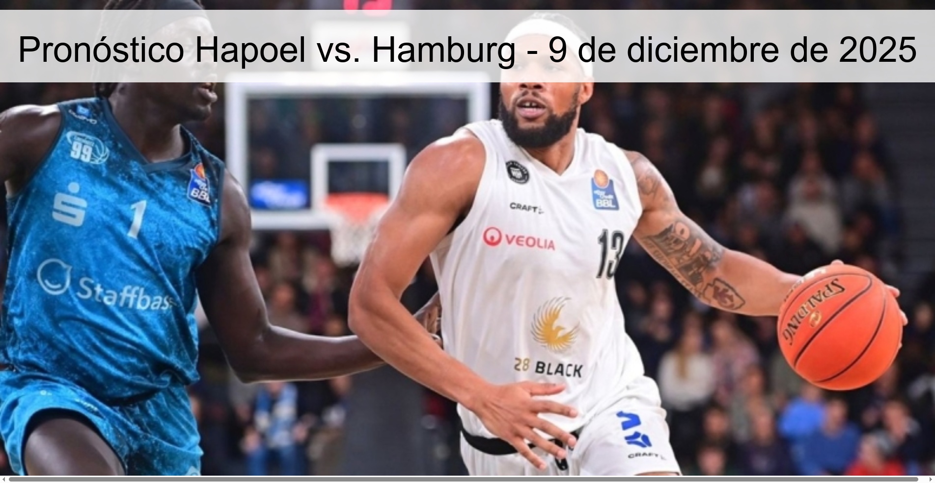 Pronóstico Hapoel vs. Hamburg - 9 de diciembre de 2025