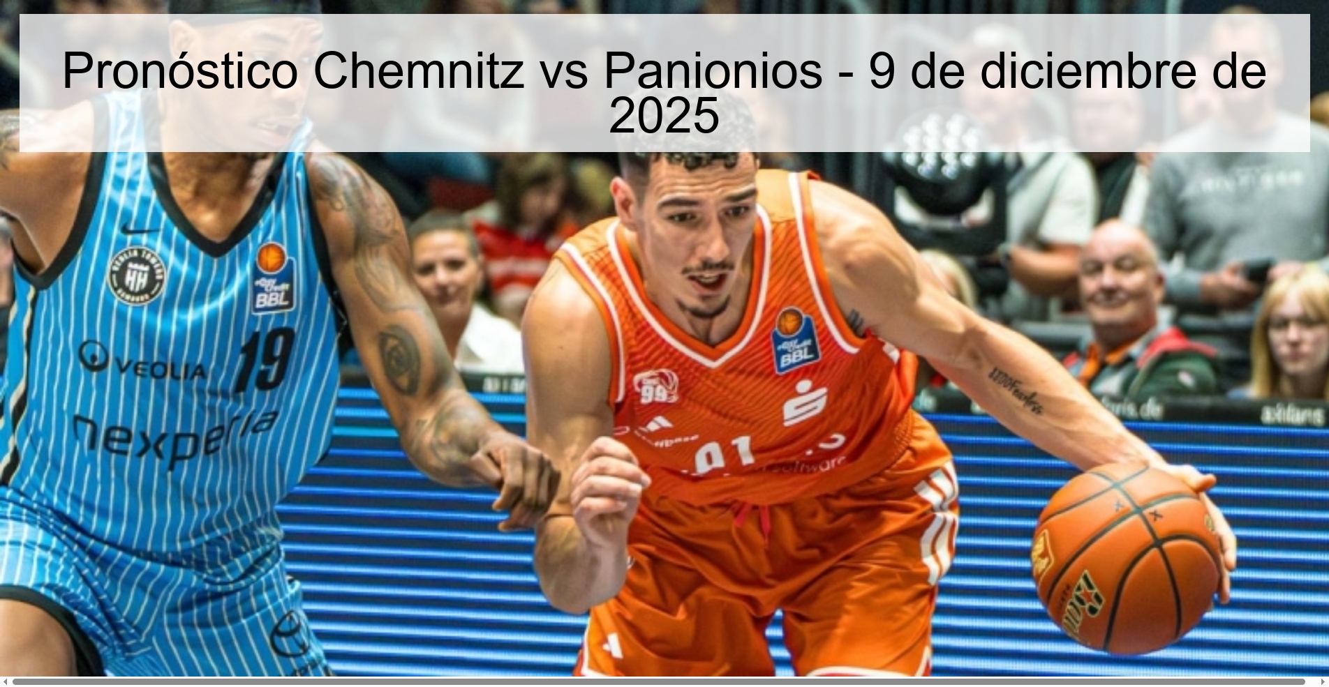 Pronóstico Chemnitz vs Panionios - 9 de diciembre de 2025