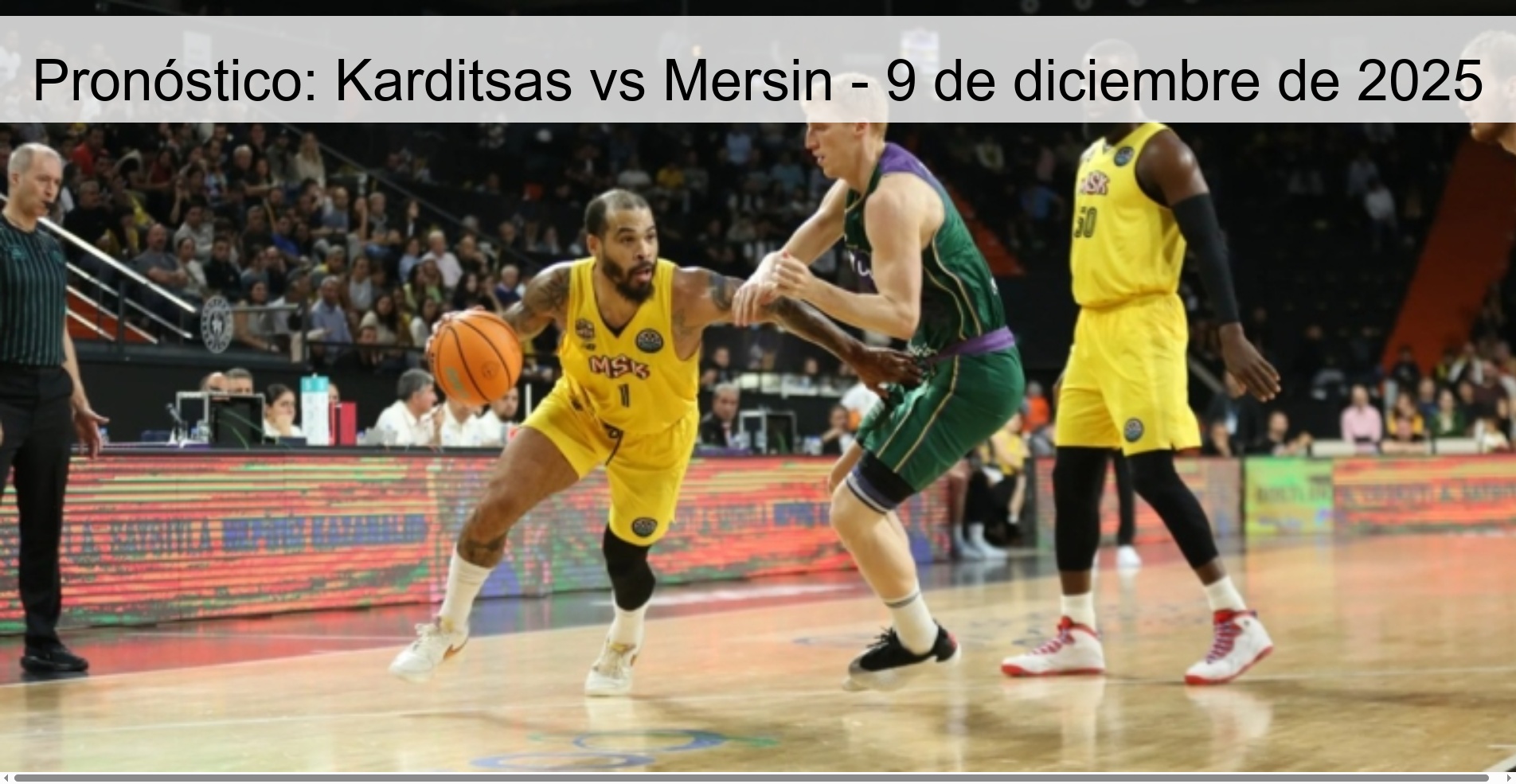 Pronóstico: Karditsas vs Mersin - 9 de diciembre de 2025