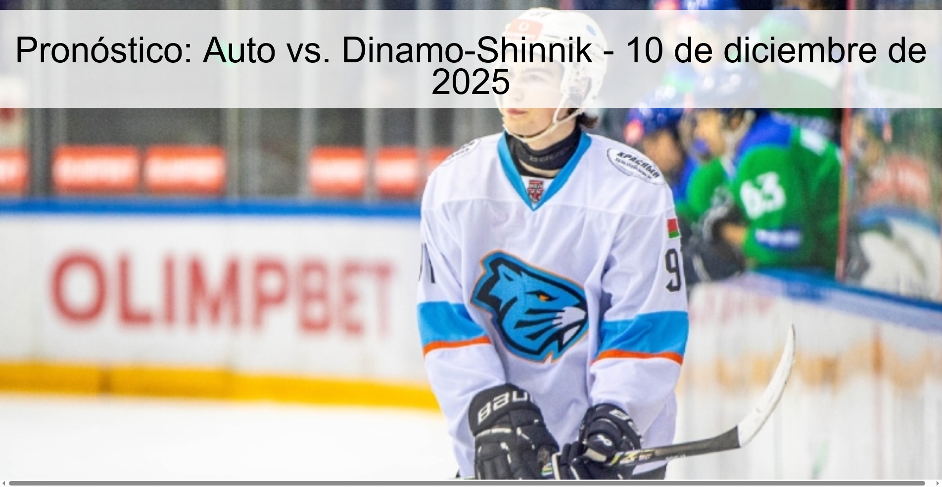Pronóstico: Auto vs. Dinamo-Shinnik - 10 de diciembre de 2025