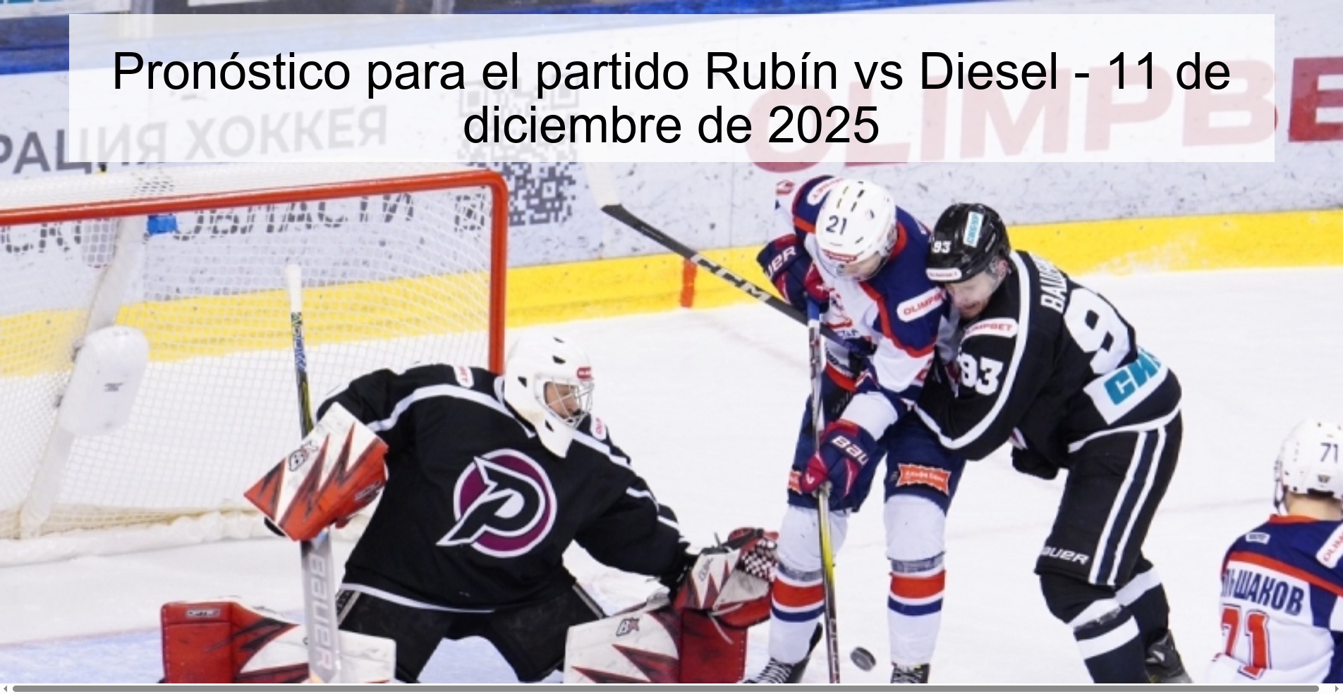 Pronóstico para el partido Rubín vs Diesel - 11 de diciembre de 2025