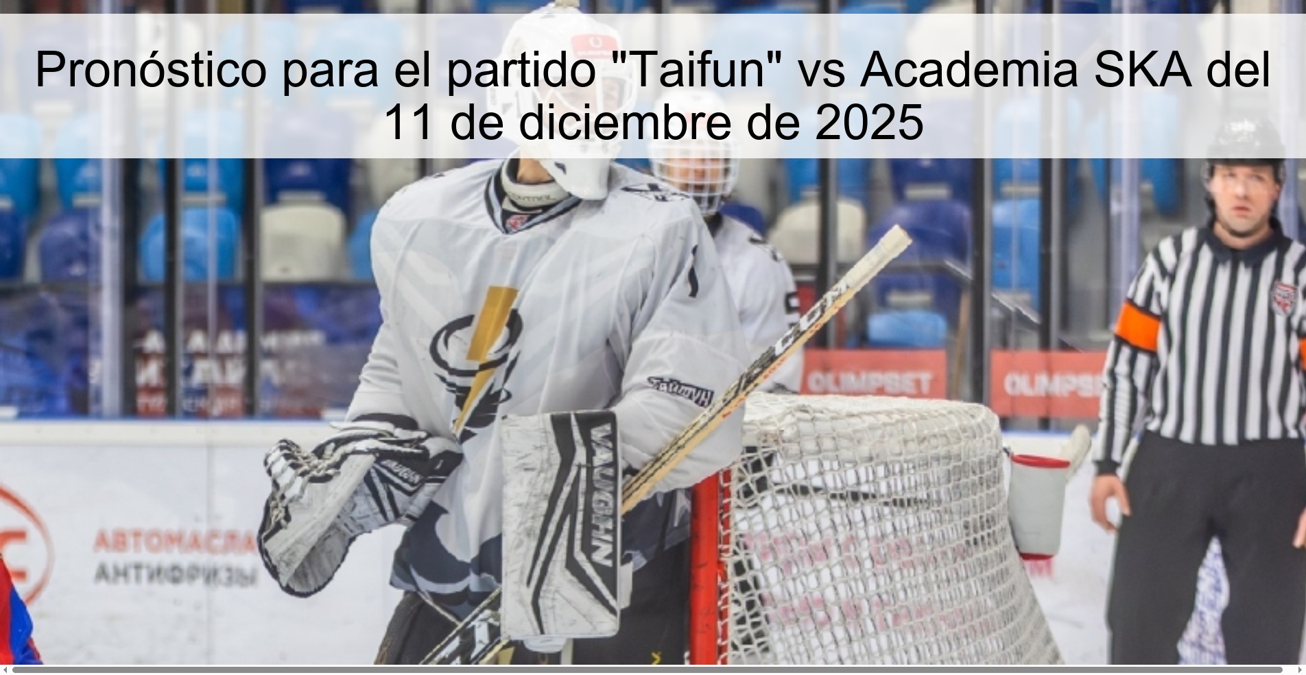 Pronóstico para el partido 