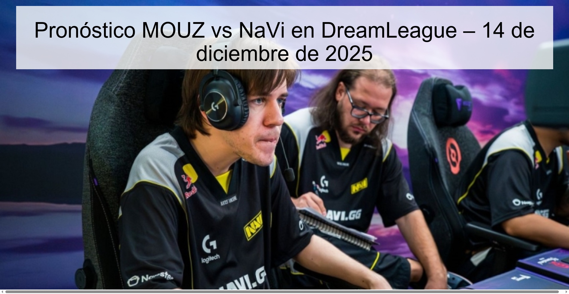 Pronóstico MOUZ vs NaVi en DreamLeague – 14 de diciembre de 2025