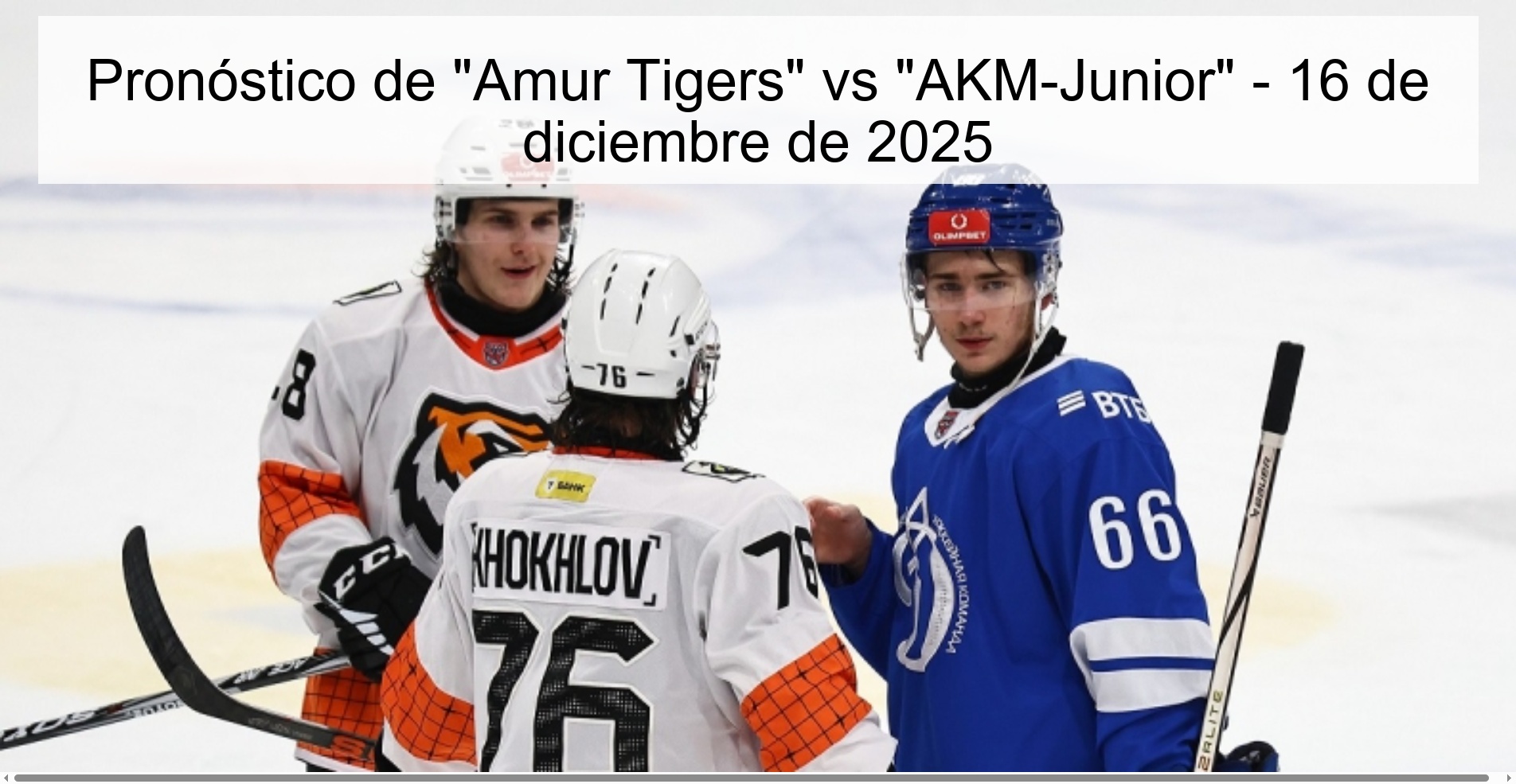 Pronóstico de 