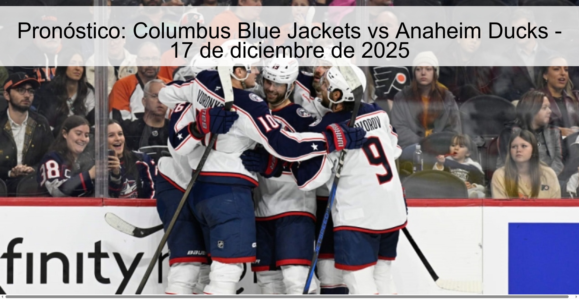 Pronóstico: Columbus Blue Jackets vs Anaheim Ducks - 17 de diciembre de 2025