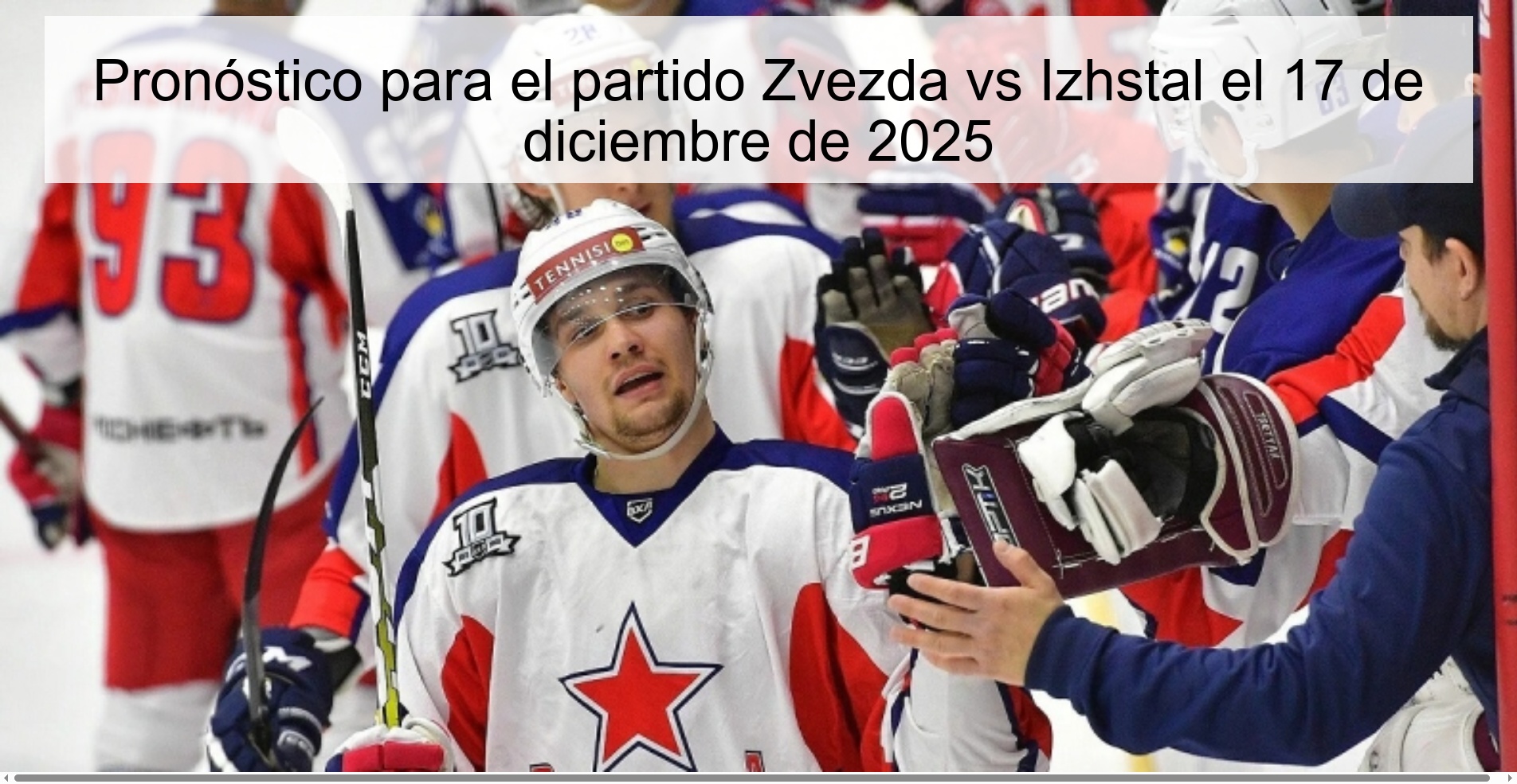 Pronóstico para el partido Zvezda vs Izhstal el 17 de diciembre de 2025