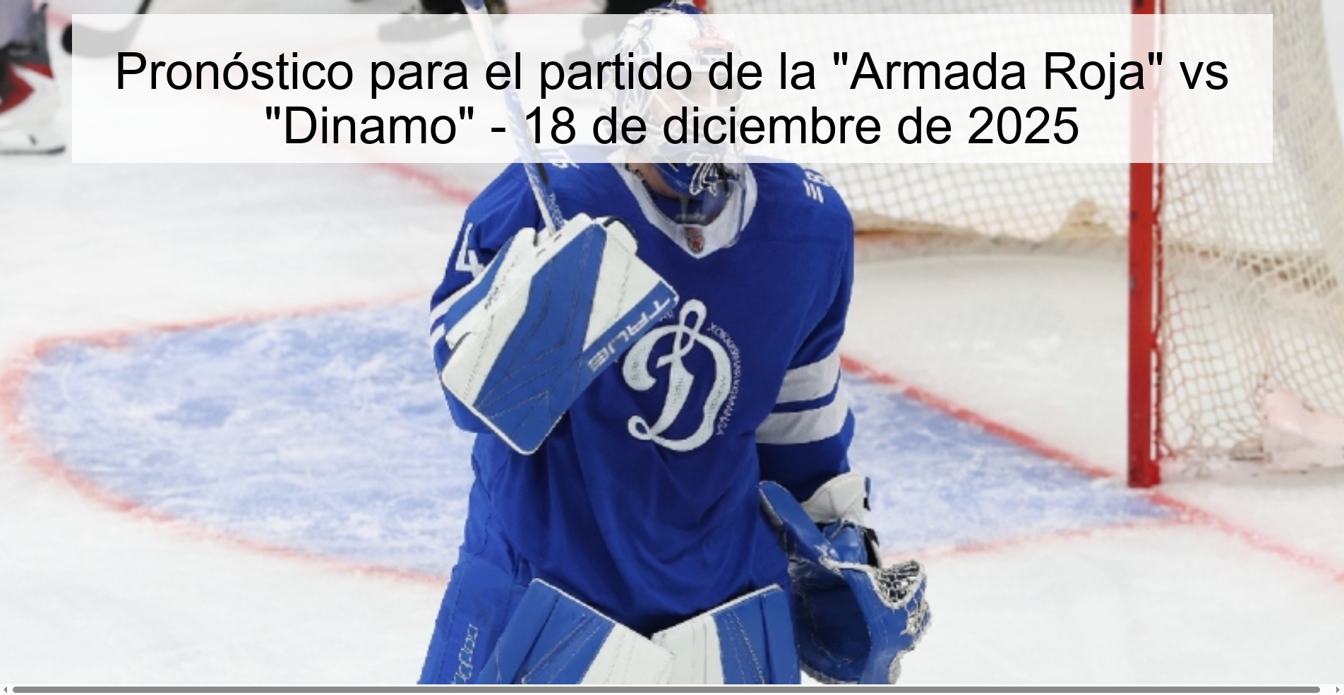 Pronóstico para el partido de la 