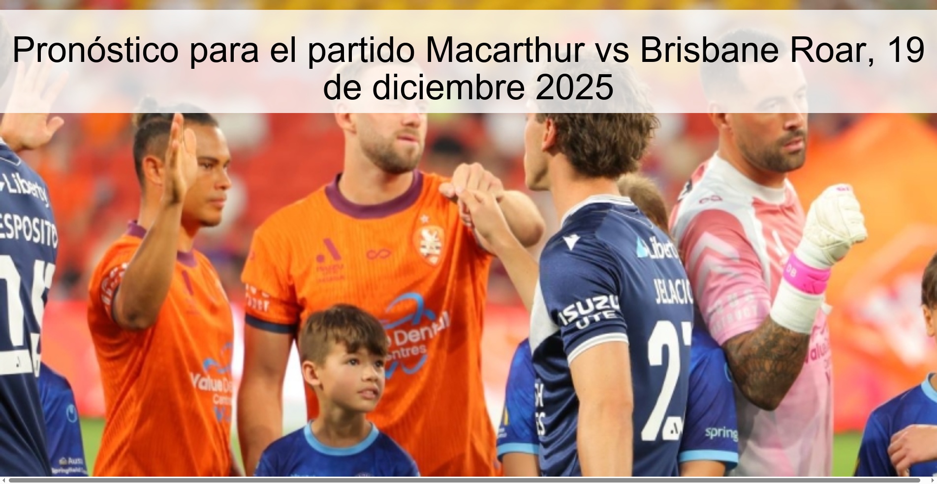 Pronóstico para el partido Macarthur vs Brisbane Roar, 19 de diciembre 2025