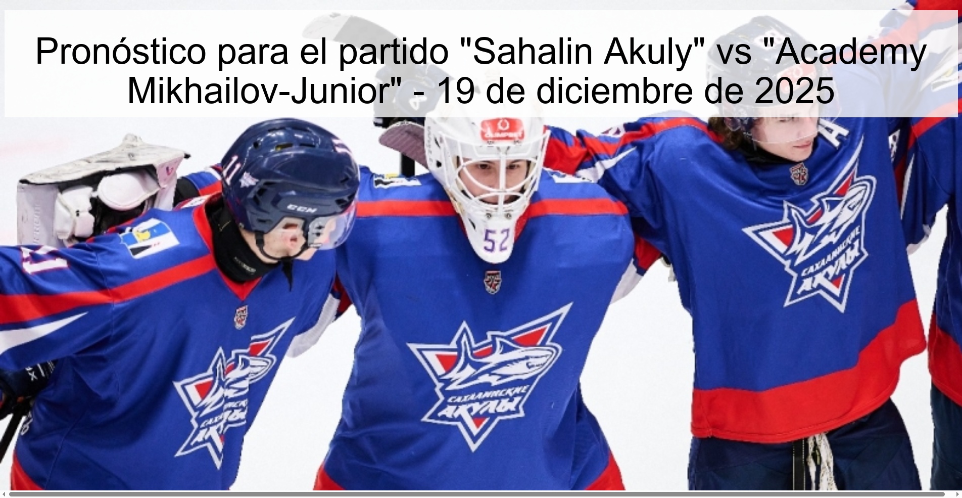 Pronóstico para el partido 