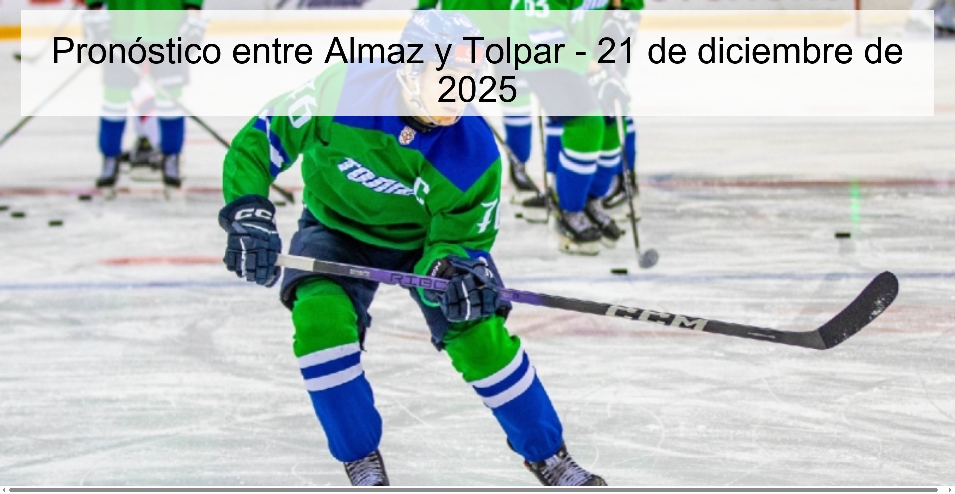 Pronóstico entre Almaz y Tolpar – 21 de diciembre de 2025