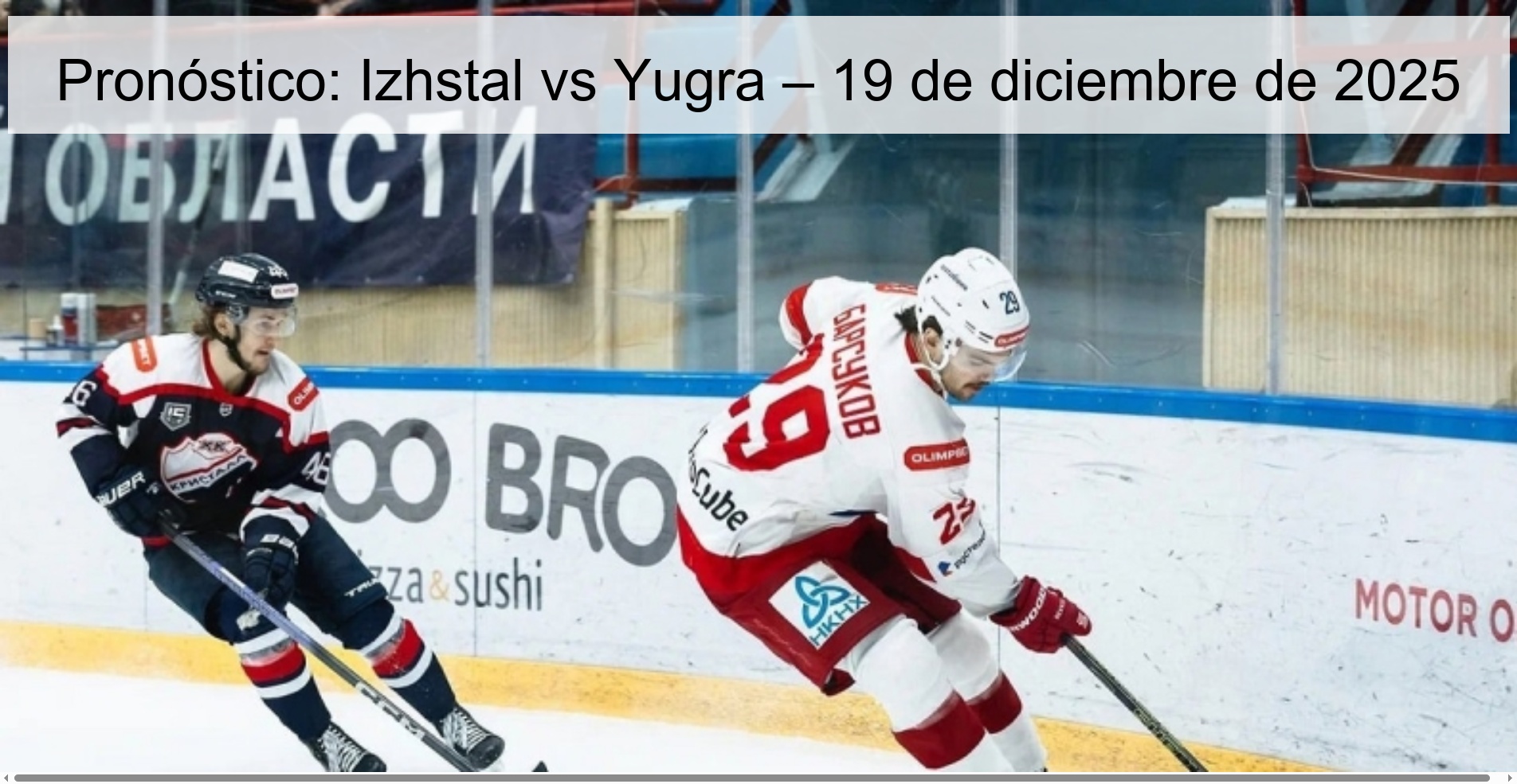 Pronóstico: Izhstal vs Yugra – 19 de diciembre de 2025