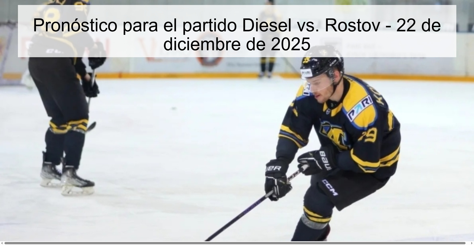 Pronóstico para el partido Diesel vs. Rostov – 22 de diciembre de 2025