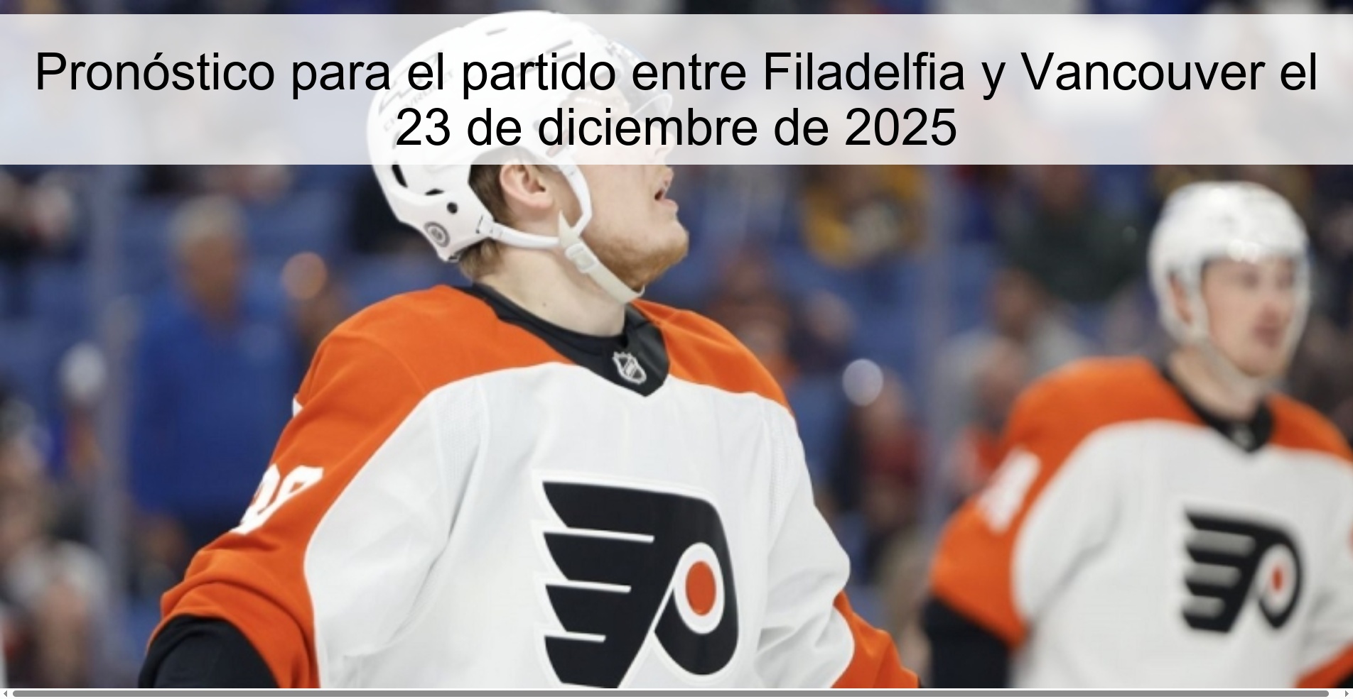 Pronóstico para el partido entre Filadelfia y Vancouver el 23 de diciembre de 2025