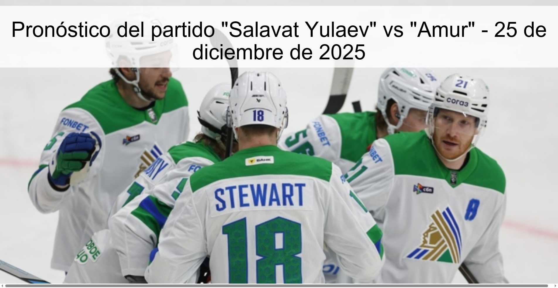 Pronóstico del partido 
