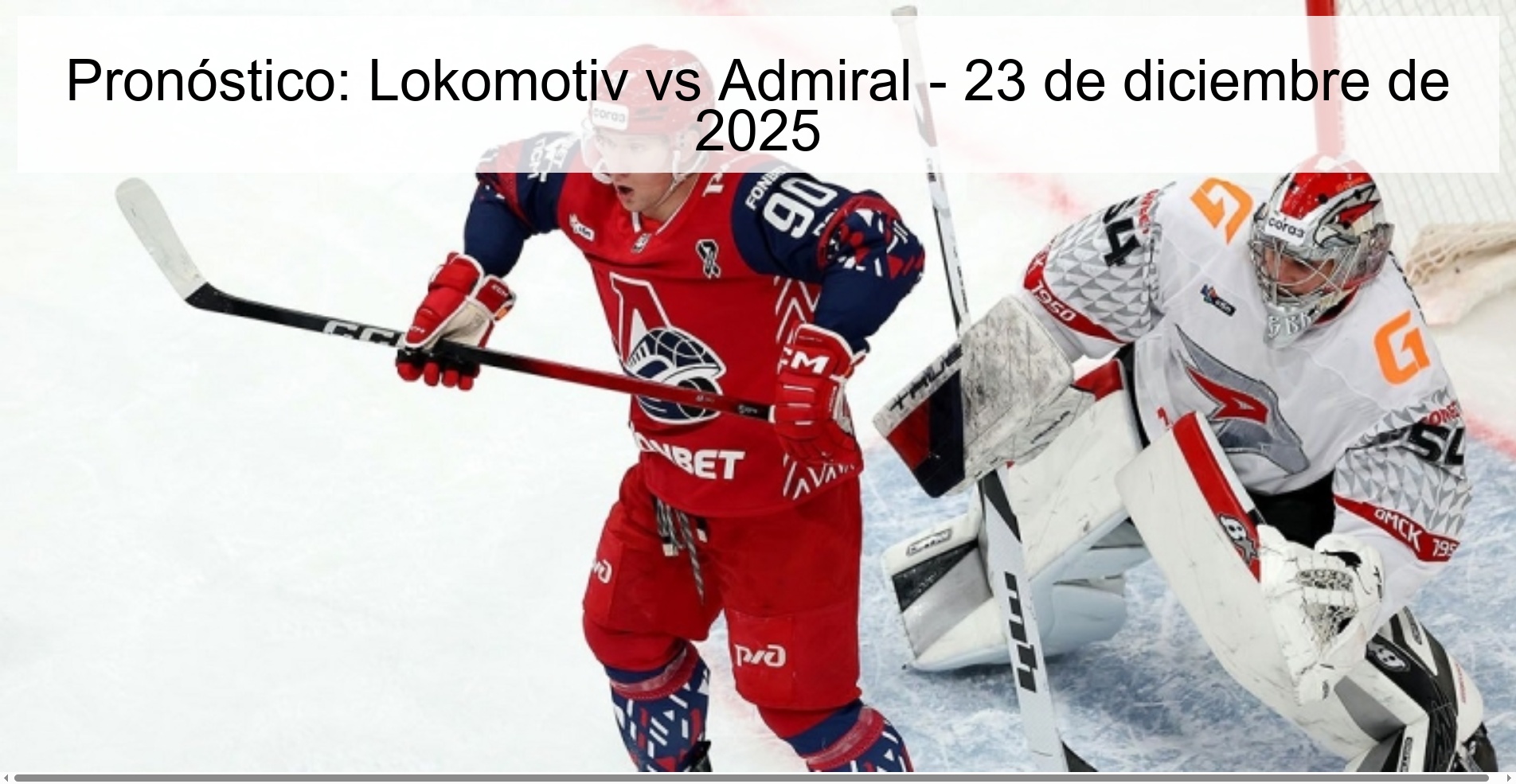 Pronóstico: Lokomotiv vs Admiral – 23 de diciembre de 2025