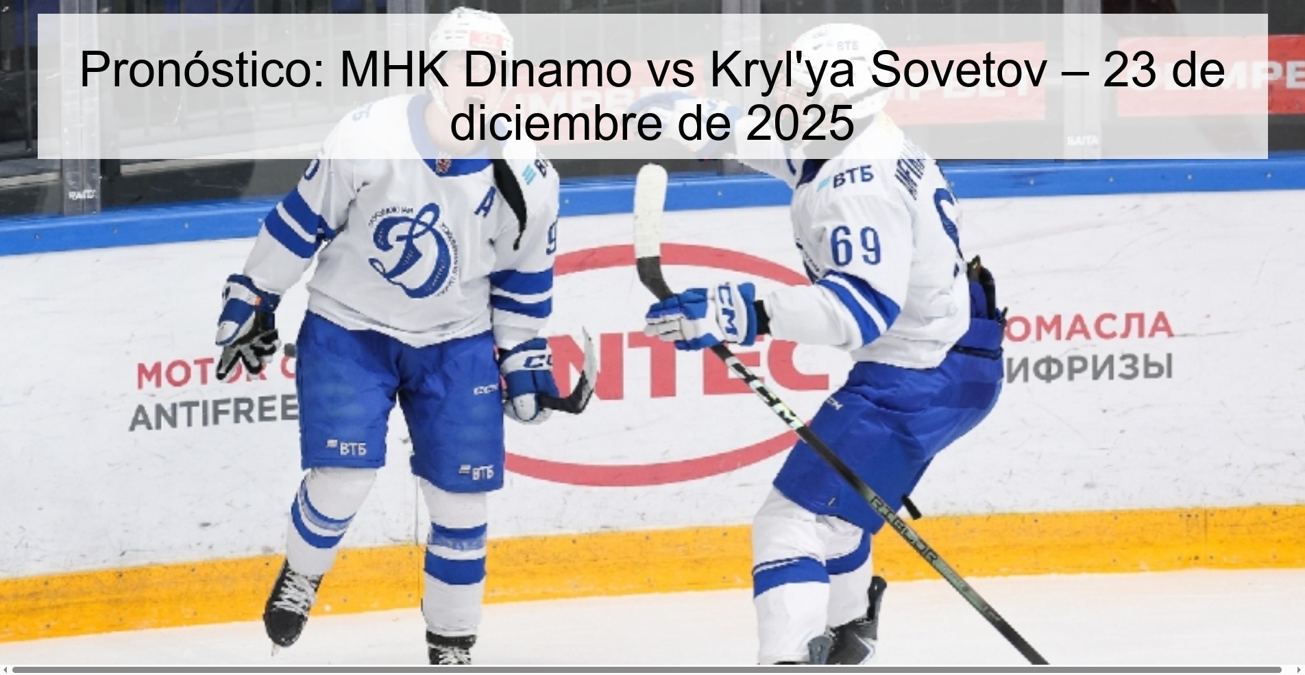 Pronóstico: MHK Dinamo vs Kryl’ya Sovetov – 23 de diciembre de 2025