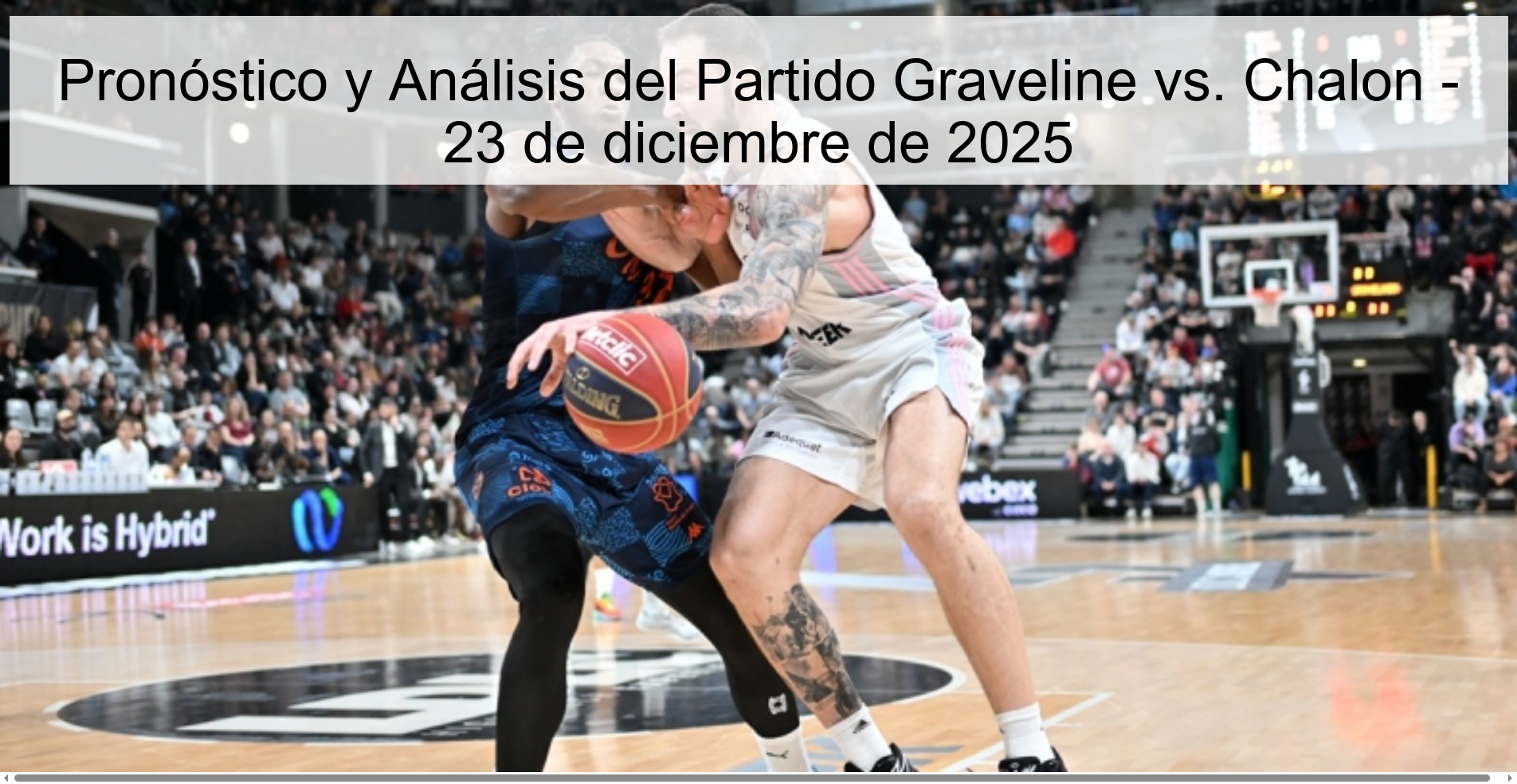 Pronóstico y Análisis del Partido Graveline vs. Chalon – 23 de diciembre de 2025