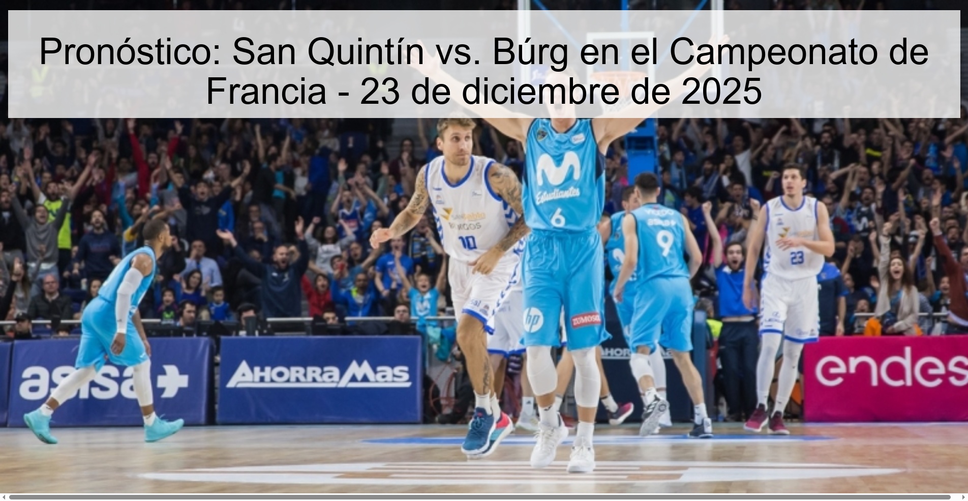 Pronóstico: San Quintín vs. Búrg en el Campeonato de Francia – 23 de diciembre de 2025