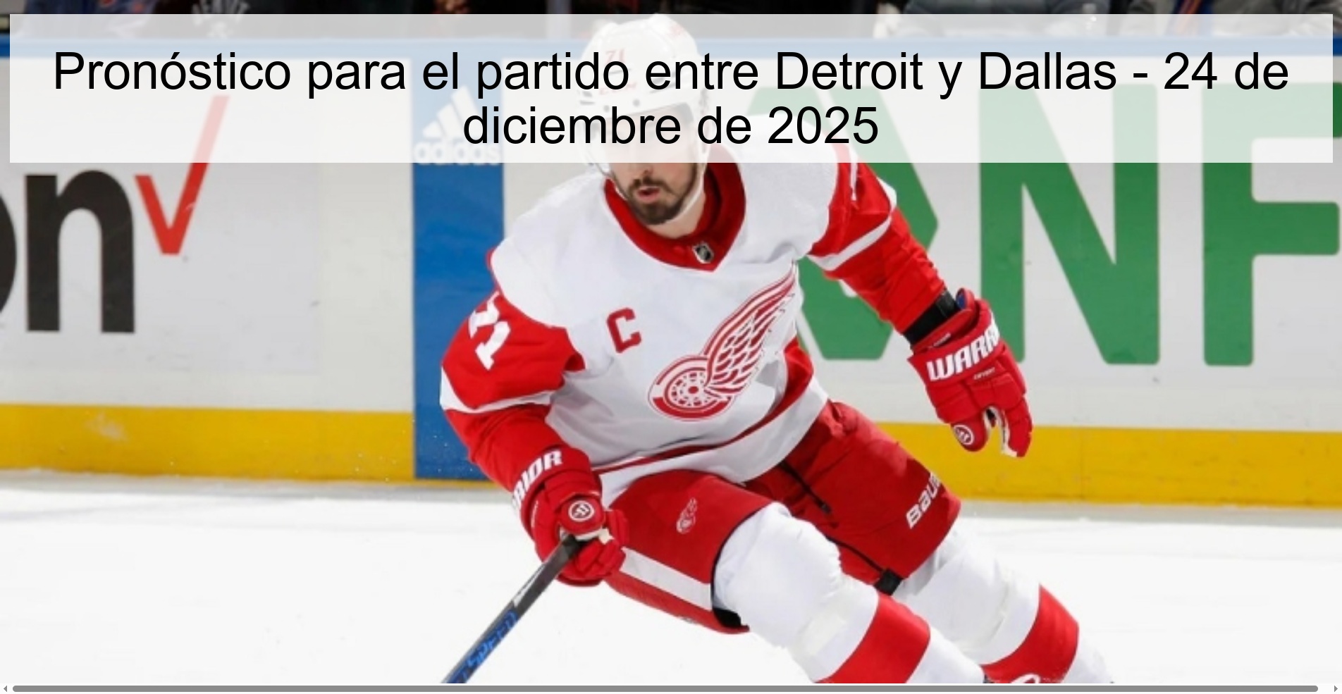 Pronóstico para el partido entre Detroit y Dallas – 24 de diciembre de 2025