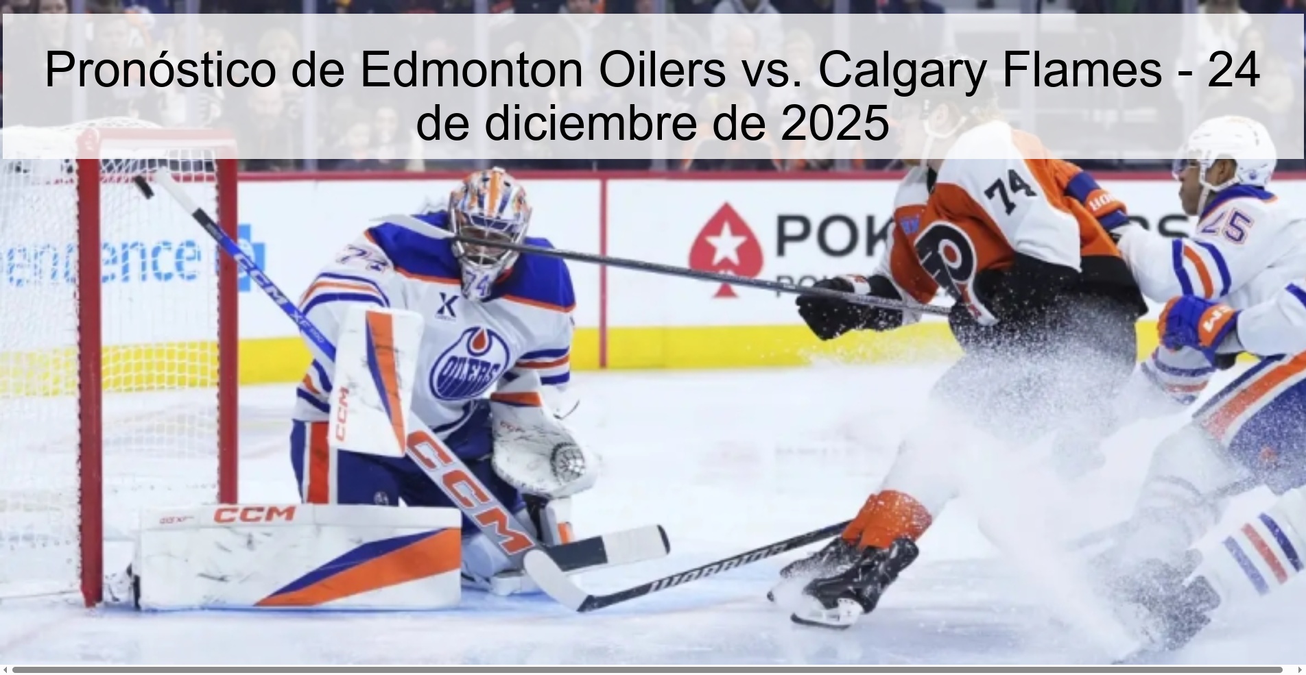 Pronóstico de Edmonton Oilers vs. Calgary Flames – 24 de diciembre de 2025