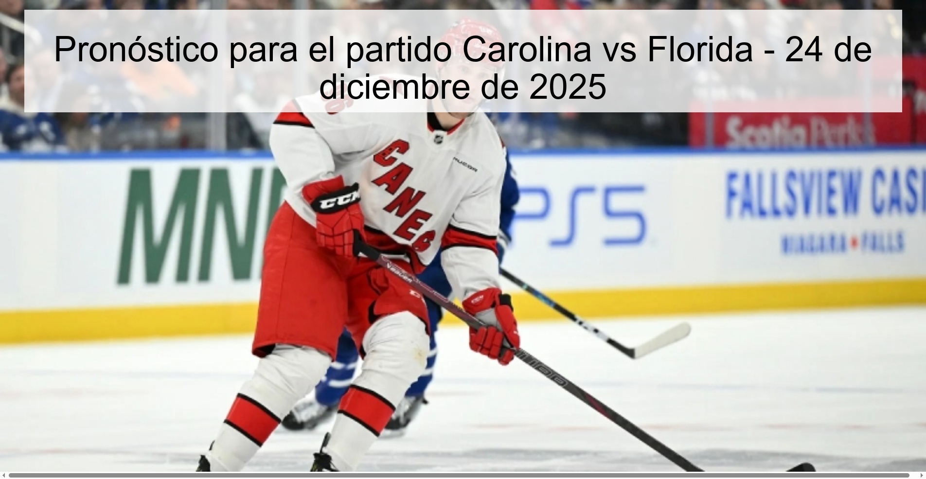 Pronóstico para el partido Carolina vs Florida – 24 de diciembre de 2025