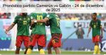 Pronóstico partido Camerún vs Gabón R