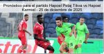 Pronóstico para el partido Hapoel Petaj 