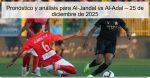Pronóstico y análisis para Al-Jandal vs 