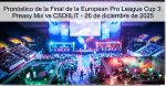 Pronóstico de la Final de la European Pr