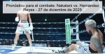 Pronóstico para el combate: Nakatani vs.