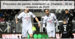 Pronóstico del partido: Anderlecht vs. C