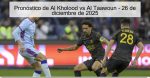 Pronóstico de Al Kholood vs Al Taawoun &