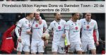 Pronóstico Milton Keynes Dons vs Swindon