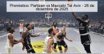 Pronóstico: Partizan vs Maccabi Tel Aviv