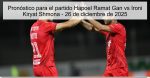 Pronóstico para el partido Hapoel Ramat 